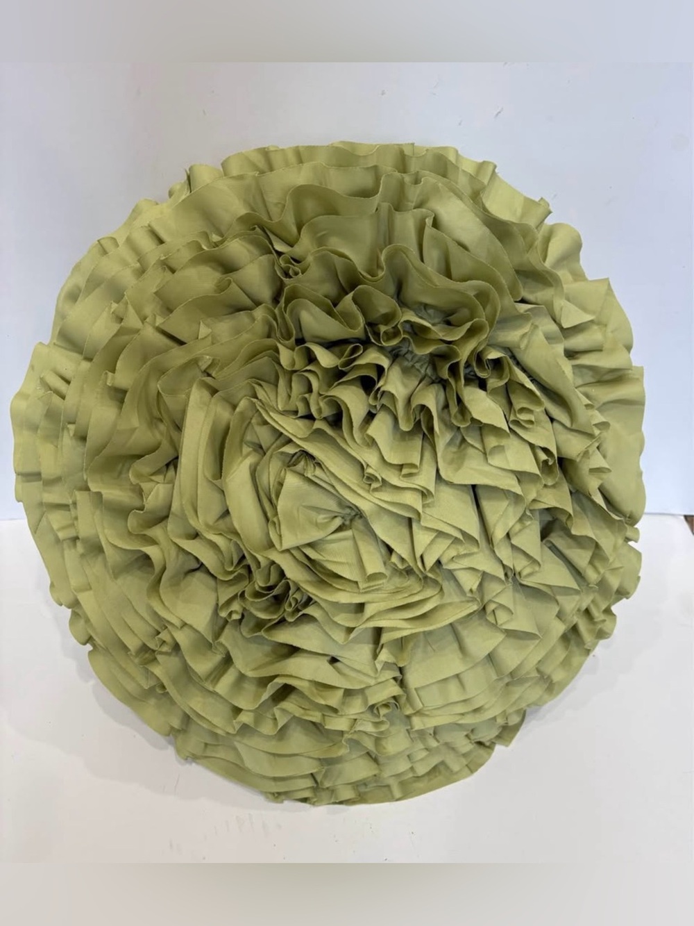 LOVELY SASSY CELADON DECORATIVE PILLOW- DOWN FILLED